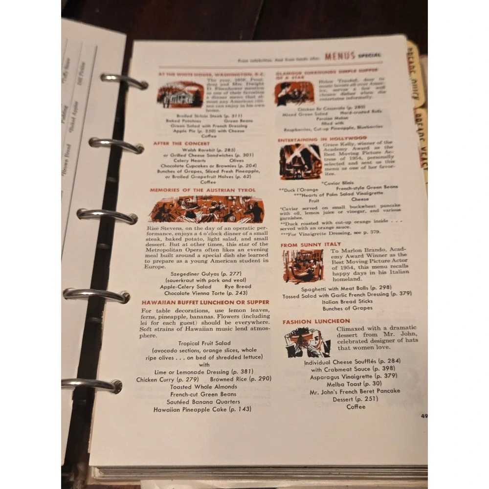 Betty Crocker Picture Cook Book 2nd Edition 2nd Printing 1956 Vintage Ring Bound